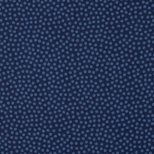Baumwolle Dotty Dunkelblau by Swafing